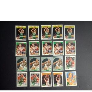 1990-91 & 92 NBA Hoops Larry Bird 20ct Basketball Card Lot W/Duplicates